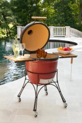 Classic Kamado Joe Smoker BBQ Red