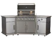 The Bahama 5 burner Gas BBQ With Rotisserie Burner