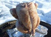 BBQ Beer Can Chicken Recipe in Winter