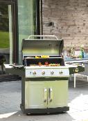 Miton 4 Burner Plus Side Burner Gas Barbecue